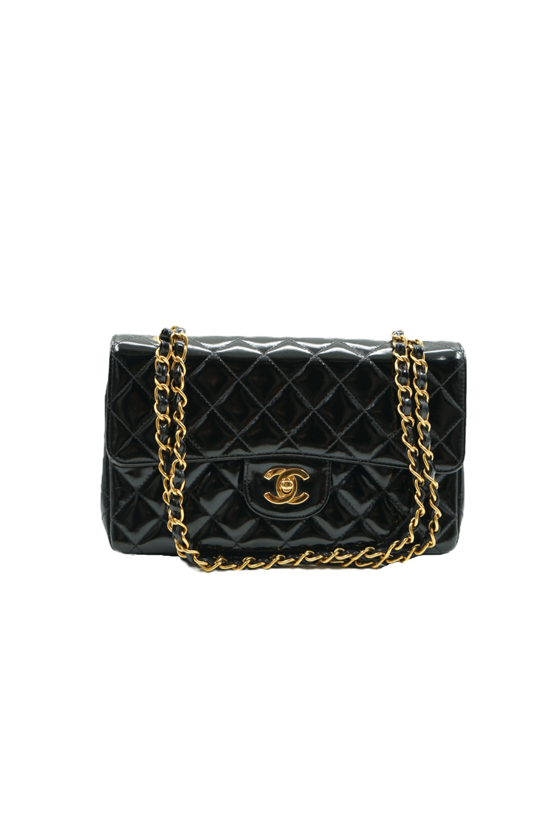 Chanel classic flap hot sale patent leather