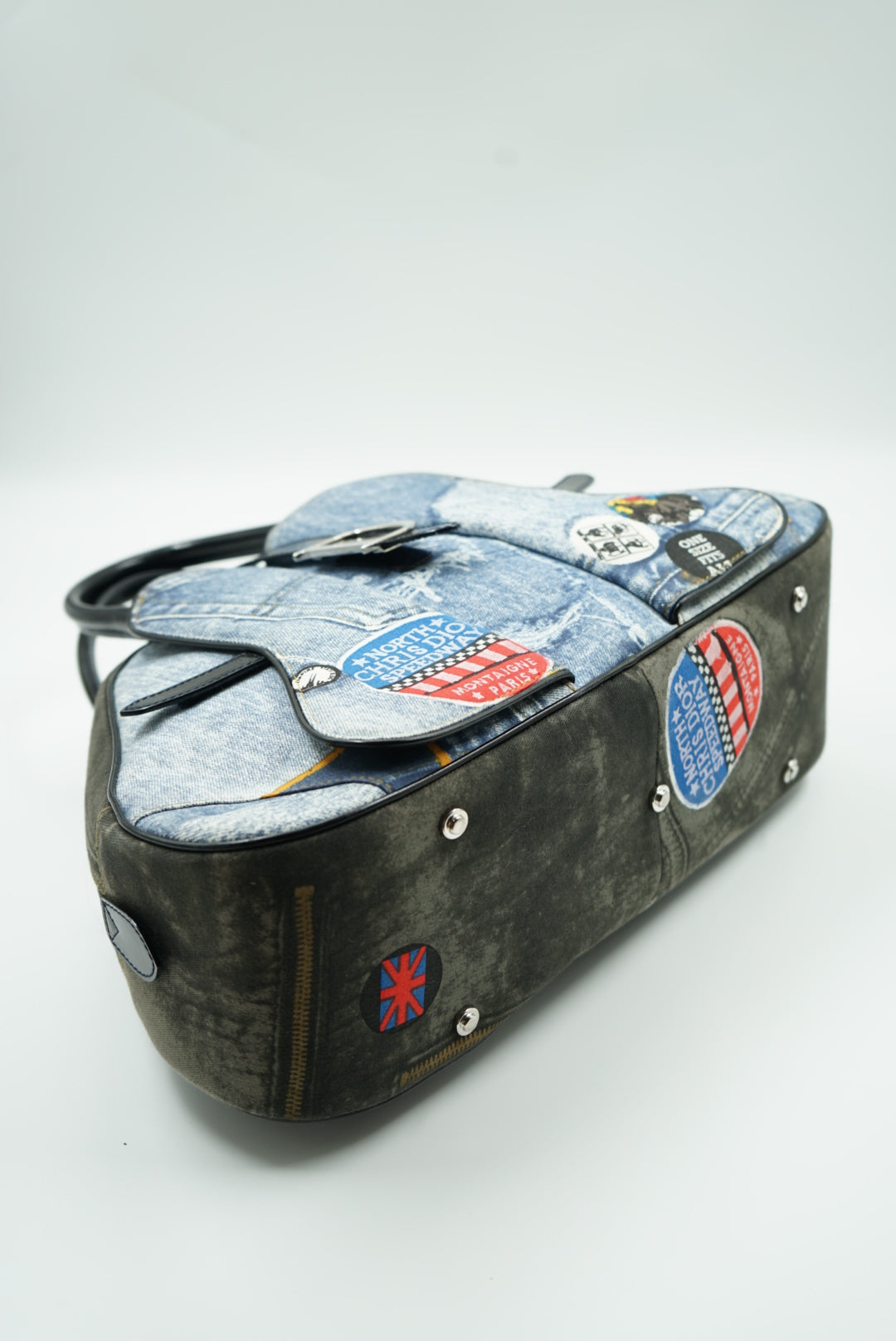 Dior by John Galliano saddle bowler bag