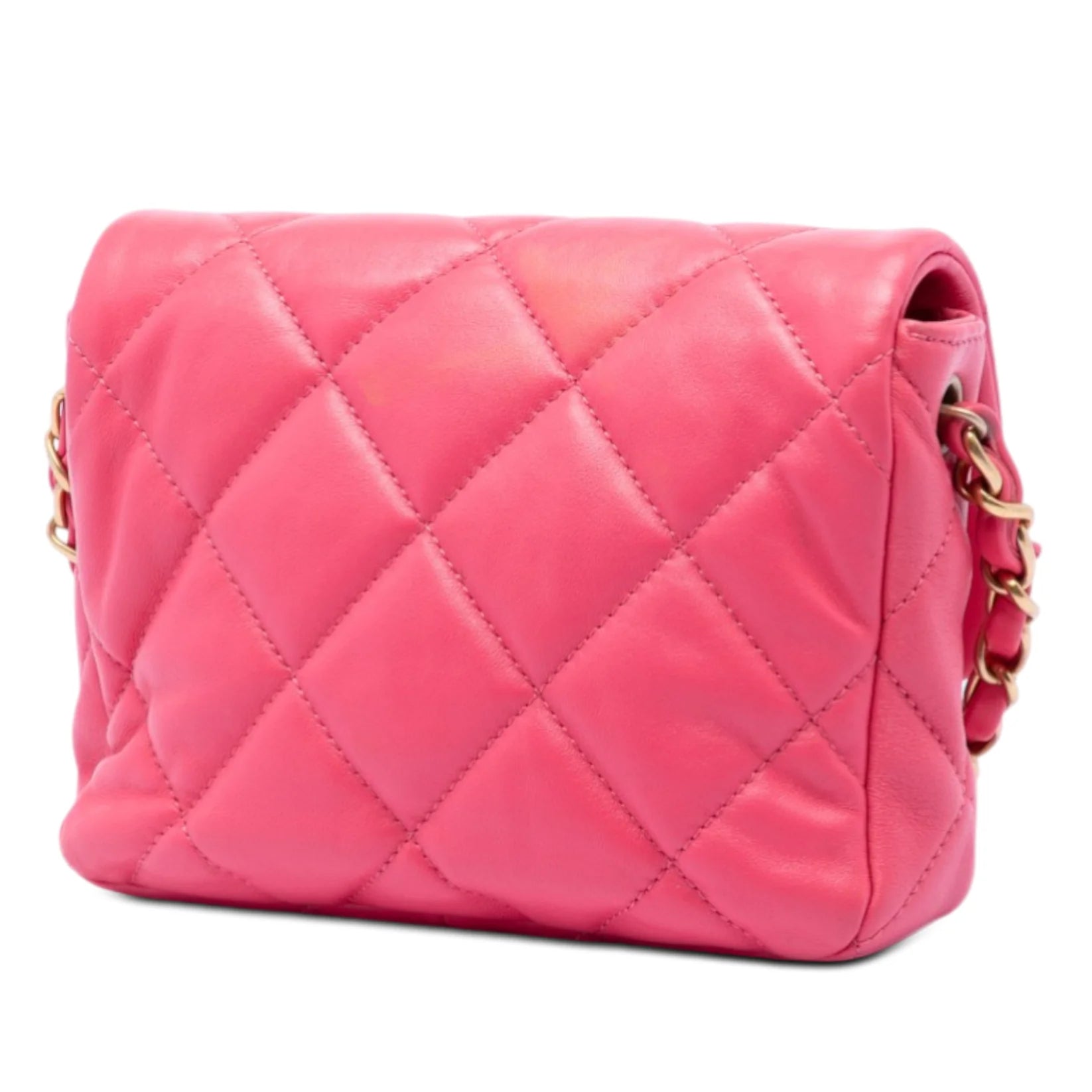 Chanel Mini Coco Love Flap Pink