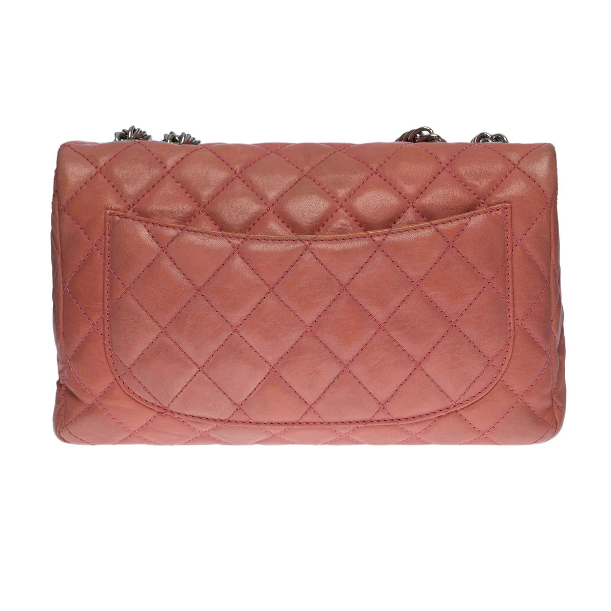 Chanel Jumbo Single Flap Bag Pink