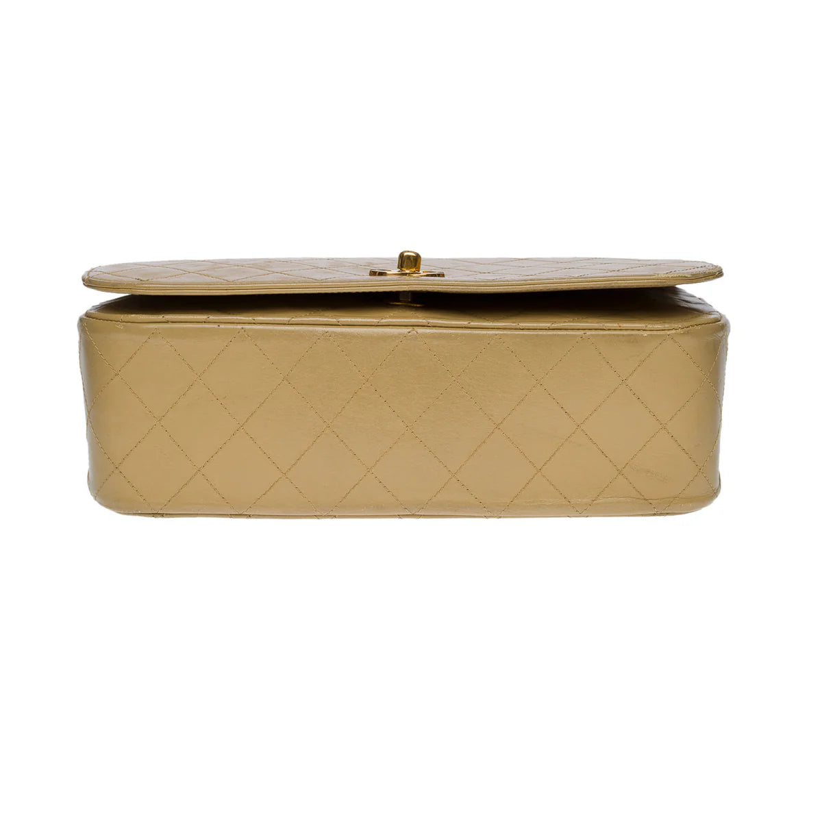 Chanel Full Flap Bag Beige