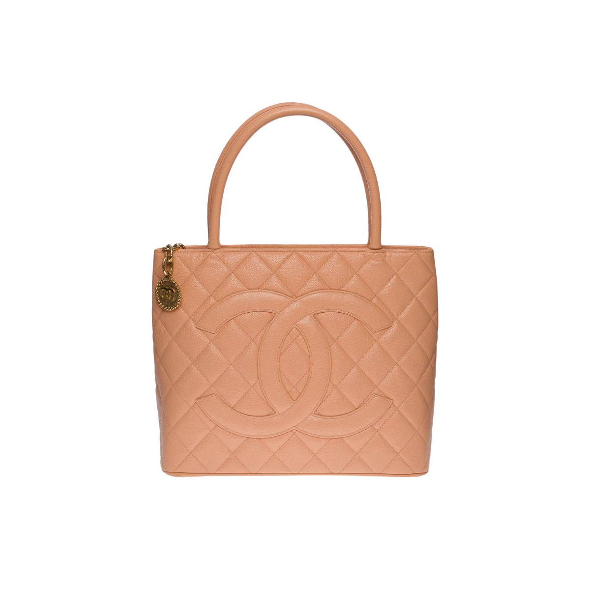 Chanel Medallion Tote Caviar Leather