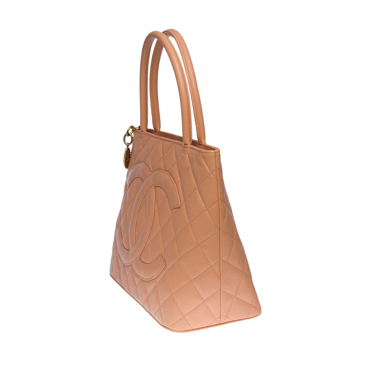 Chanel Medallion Tote Caviar Leather