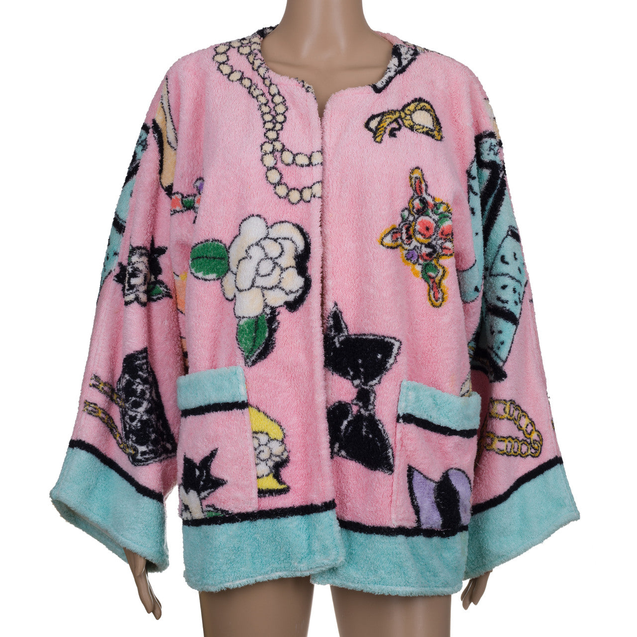 Chanel Runway Terry Cloth Jacket