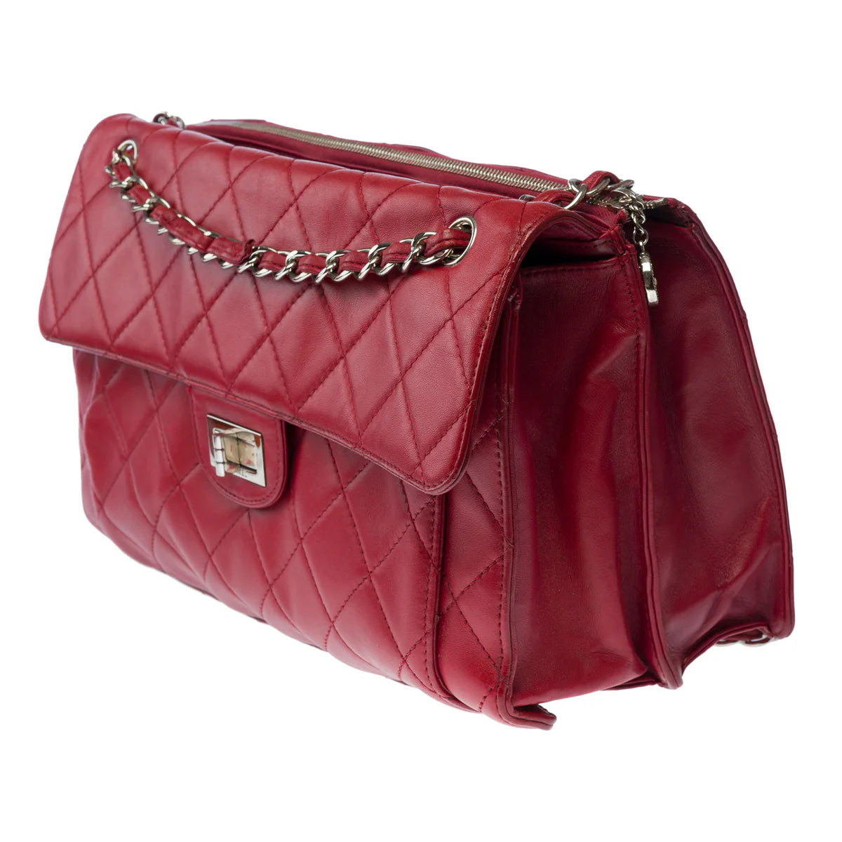 Chanel Paris Bombay Maxi 2.55 Bag