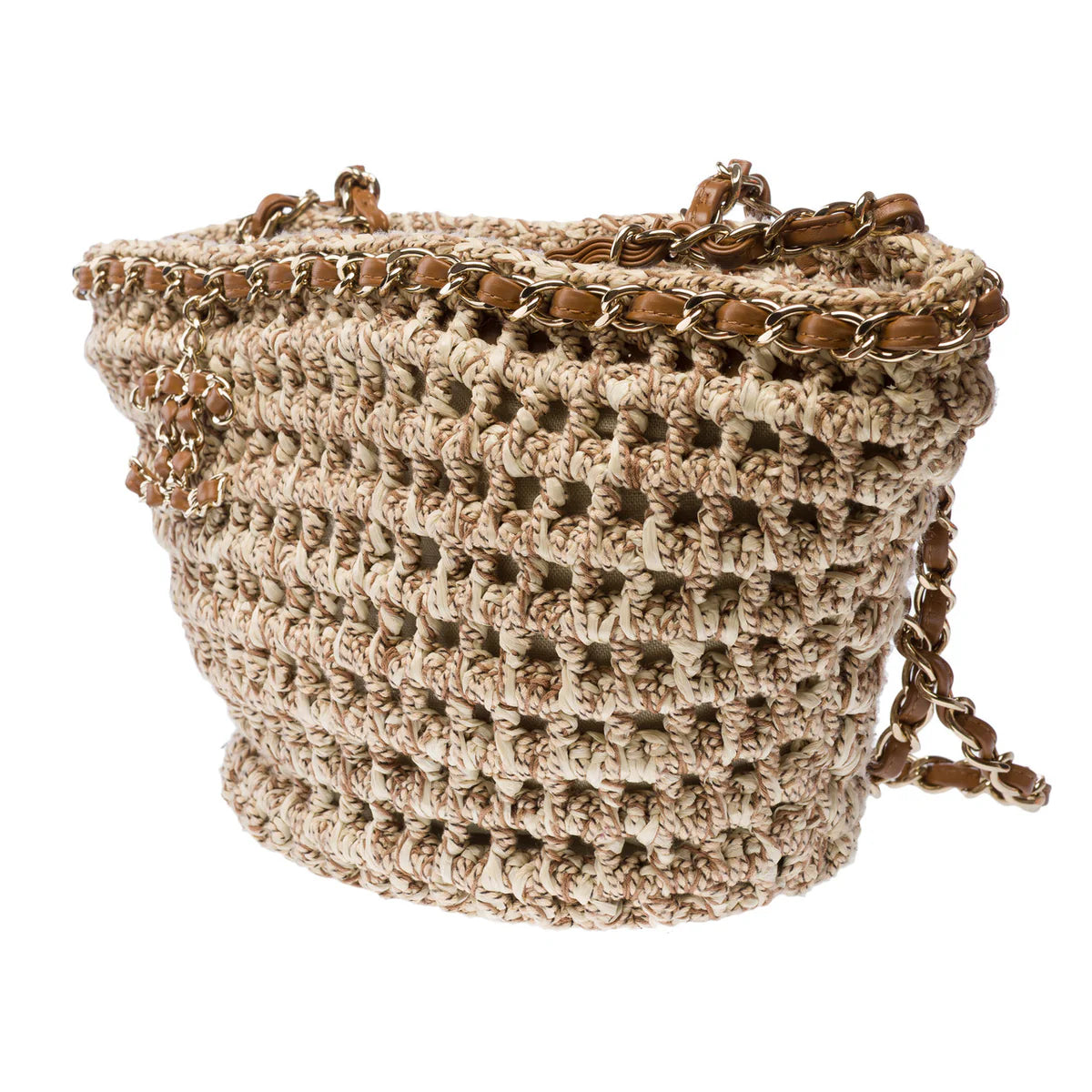 Chanel Crochet Raffia Bag SS23