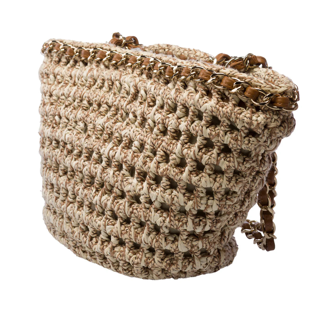 Chanel Crochet Raffia Bag SS23