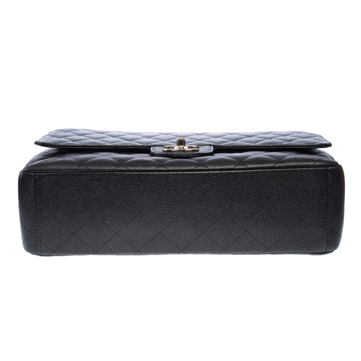Chanel Maxi Double Flap Bag Caviar Leather