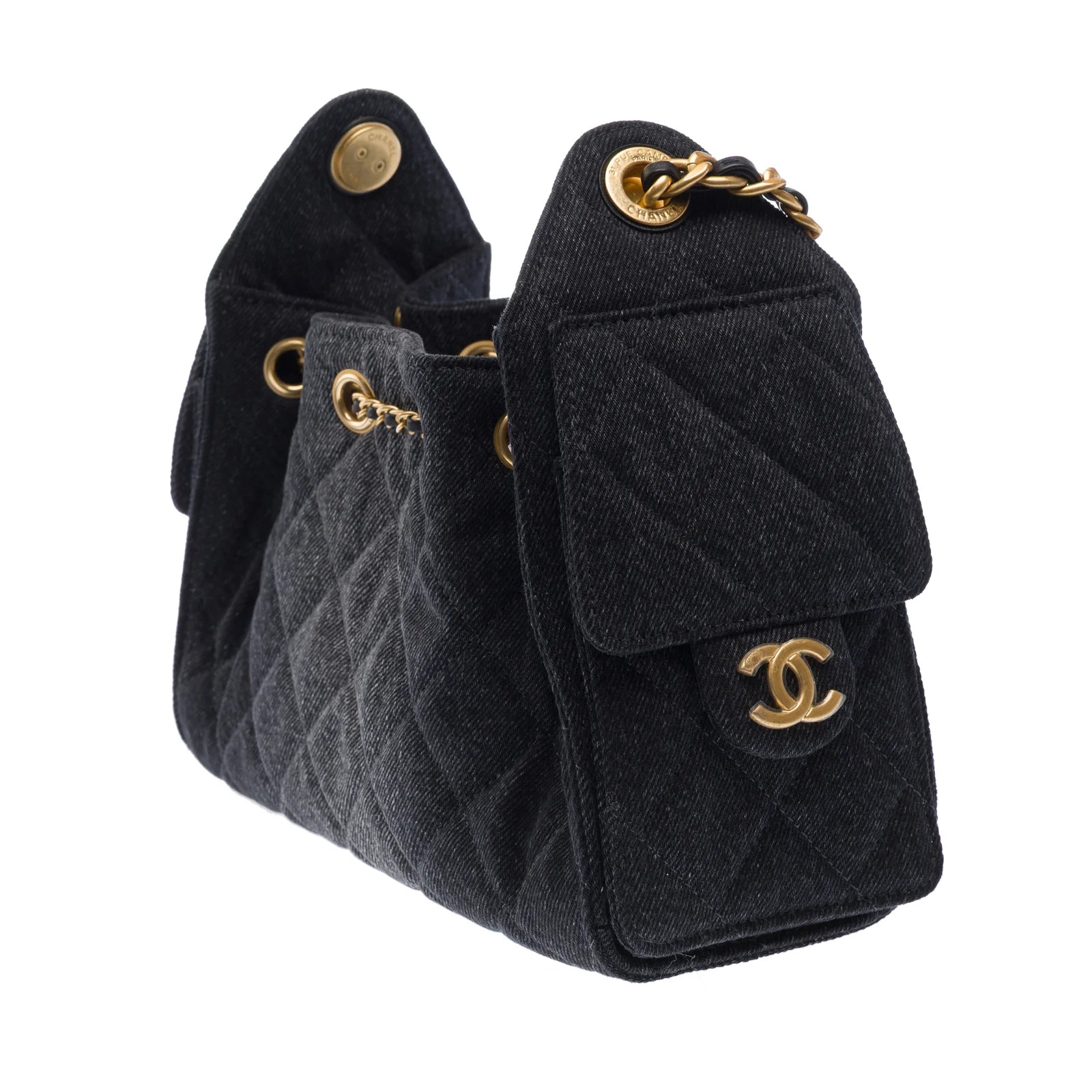 Chanel Mini 25 Bag Denim