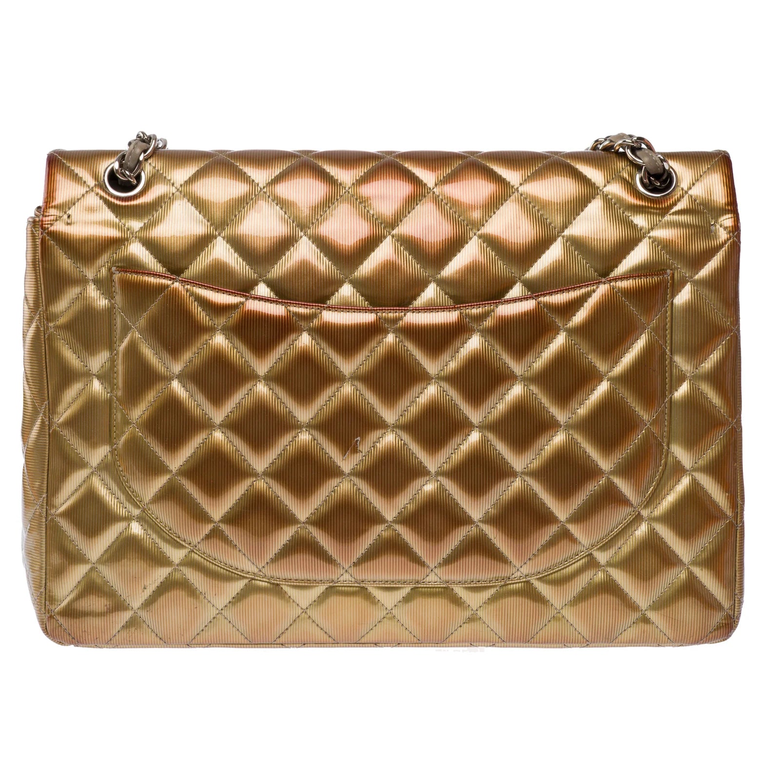 Chanel Maxi Double Flap Gold