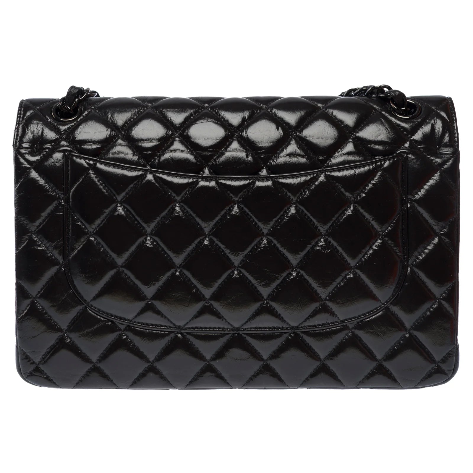 Chanel Jumbo Double Flap Bag So Black