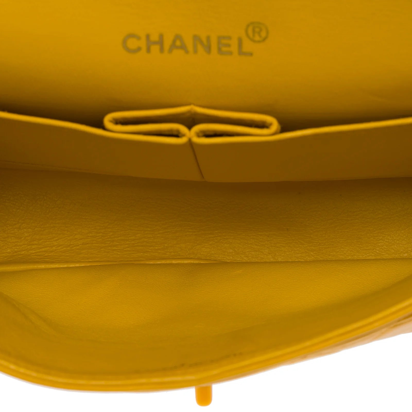 Chanel Medium Double Flap Yellow