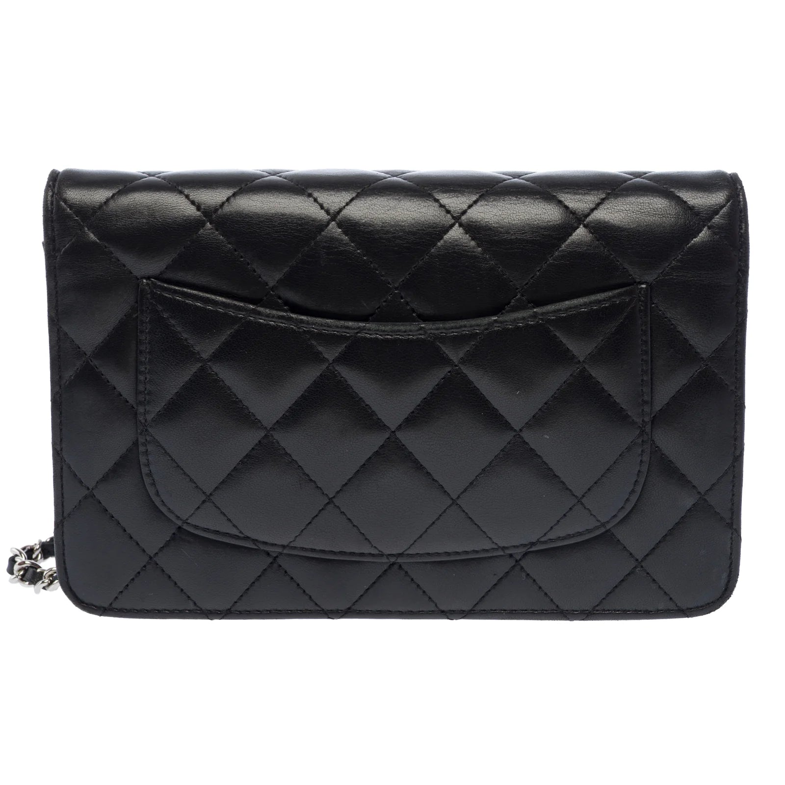 Chanel Wallet On Chain Black