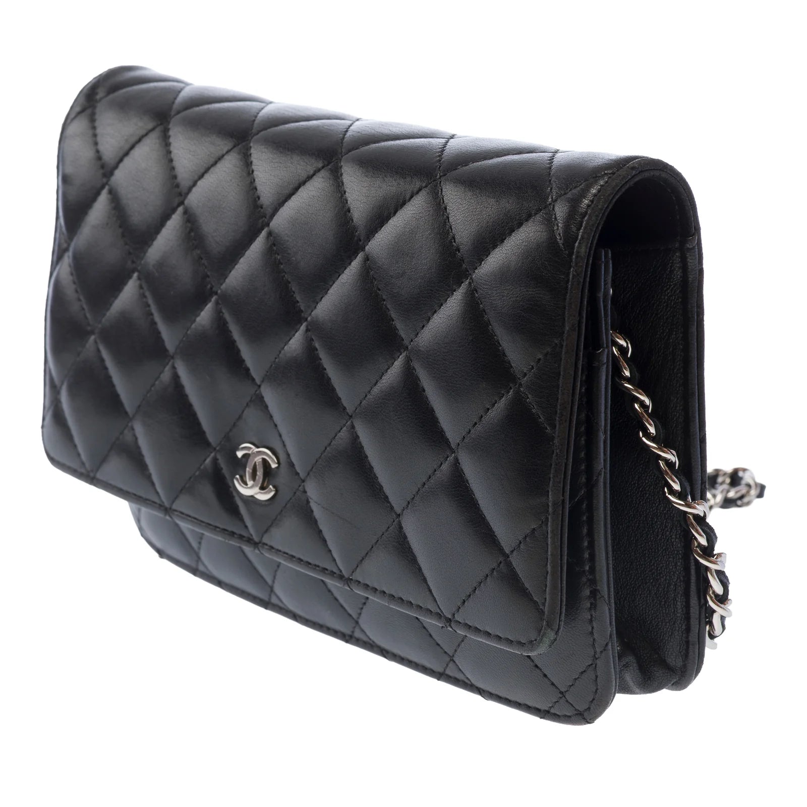 Chanel Wallet On Chain Black