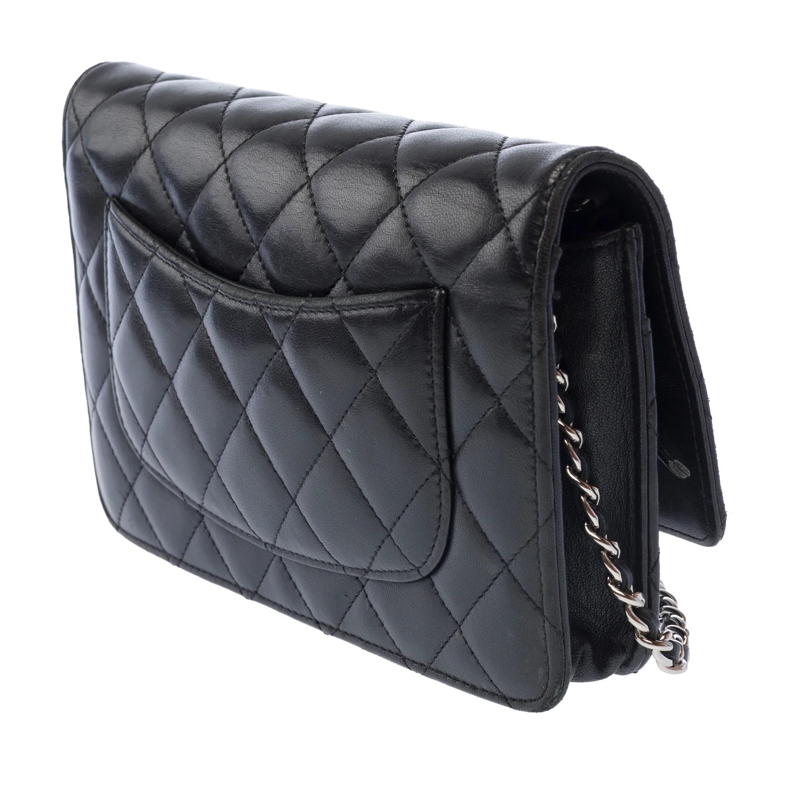 Chanel Wallet On Chain Black