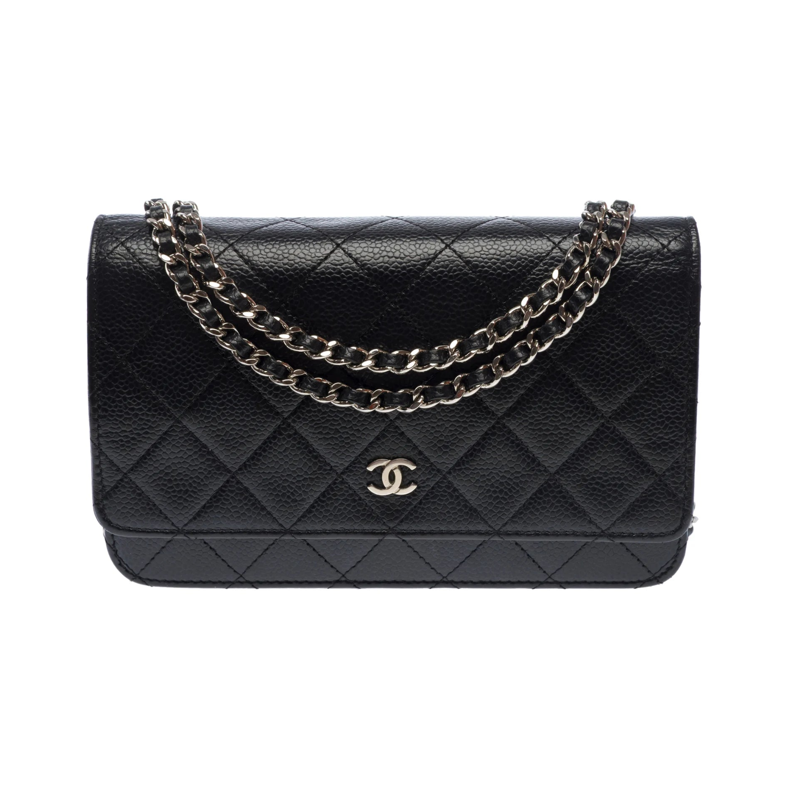 Chanel Wallet On Chain Caviar Leather Black