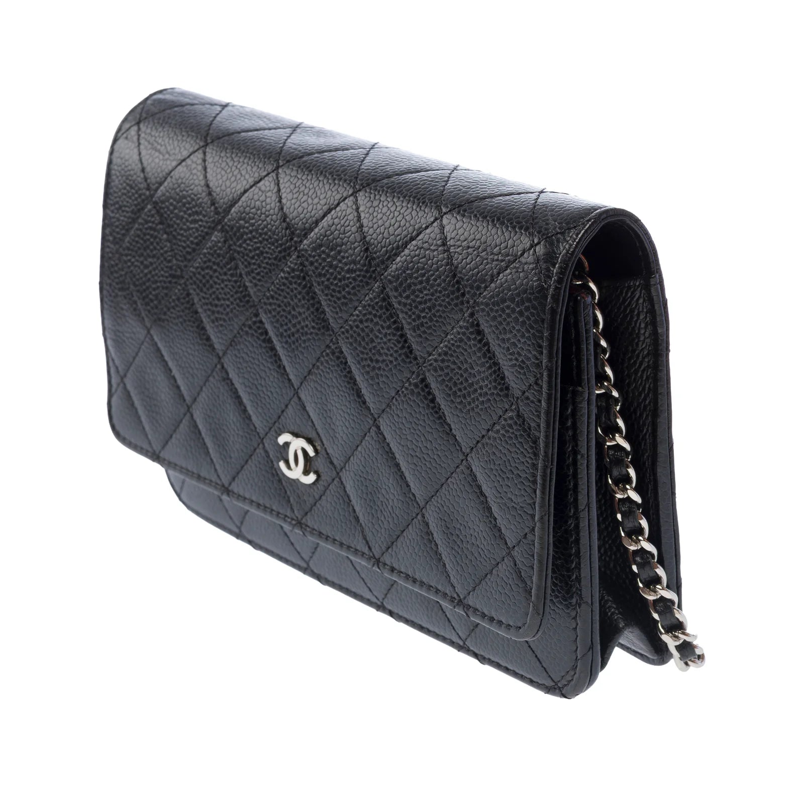Chanel Wallet On Chain Caviar Leather Black