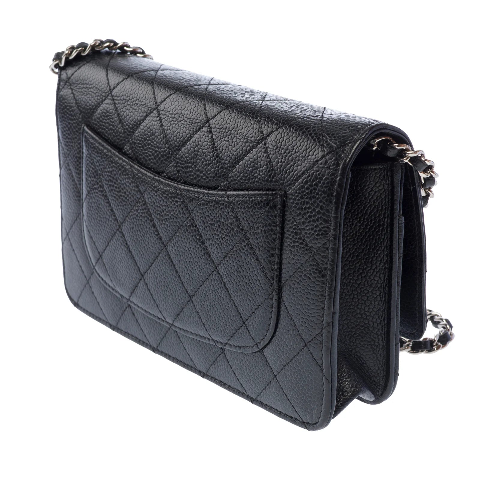 Chanel Wallet On Chain Caviar Leather Black