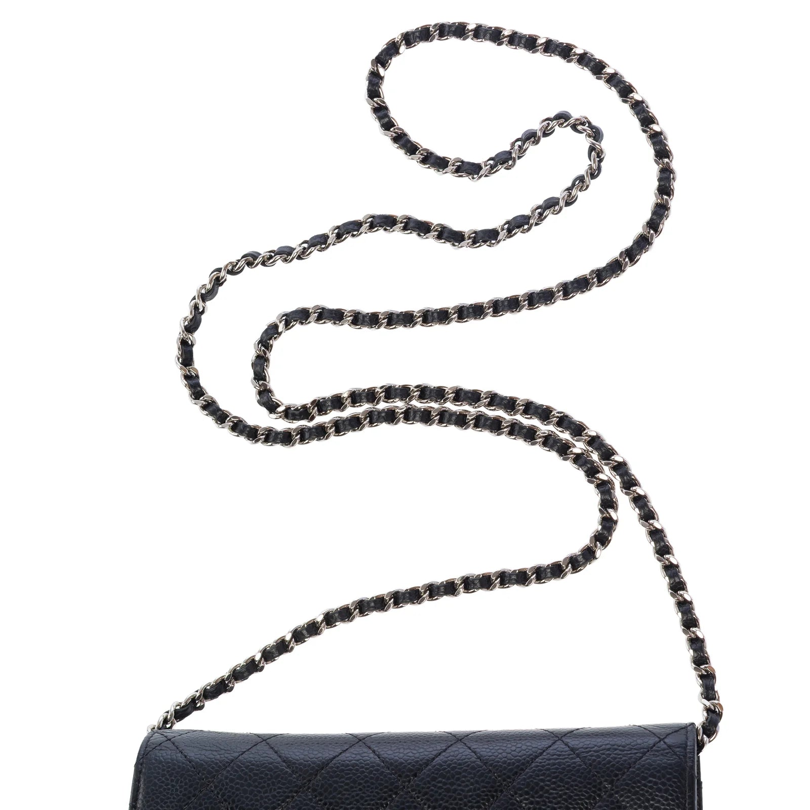 Chanel Wallet On Chain Caviar Leather Black