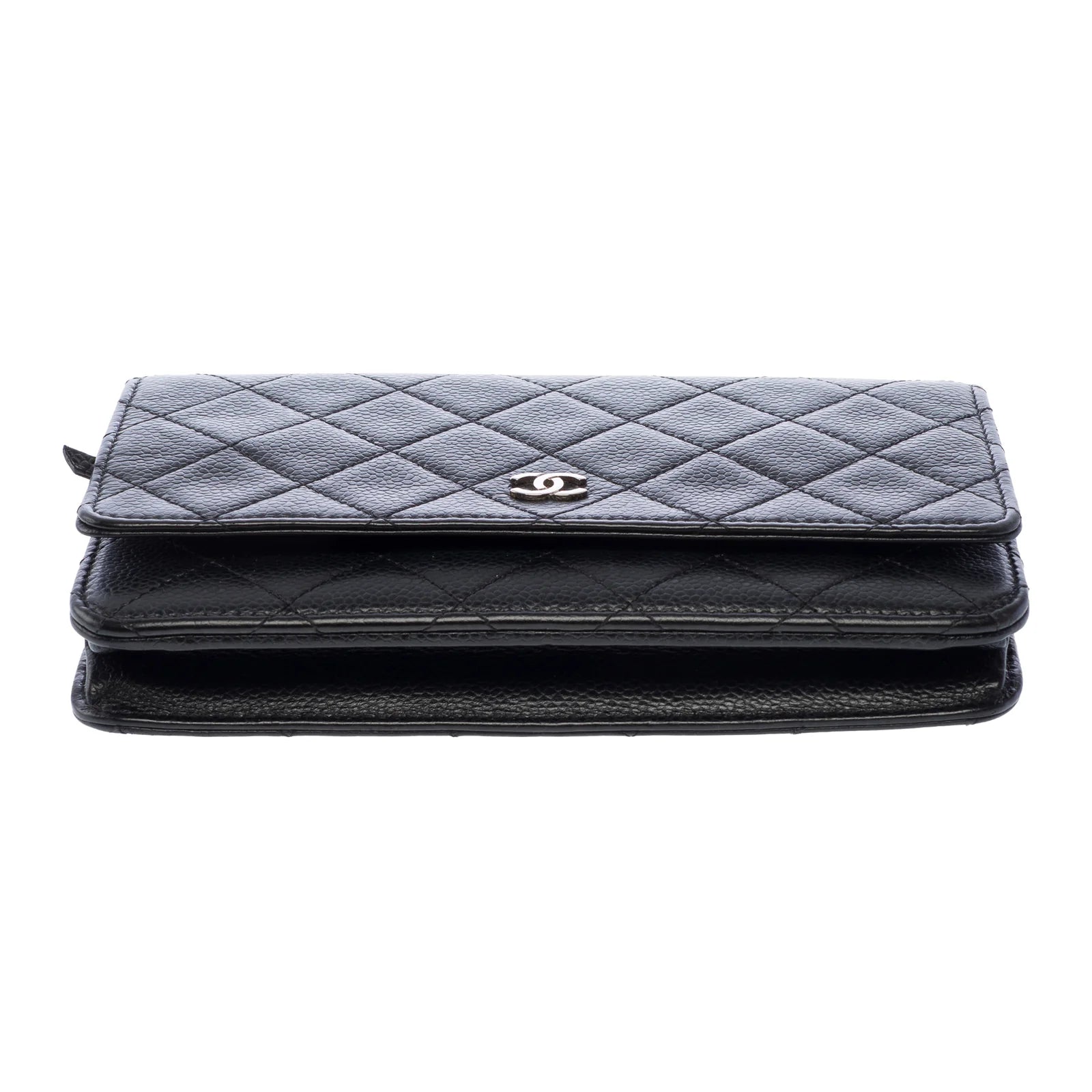 Chanel Wallet On Chain Caviar Leather Black