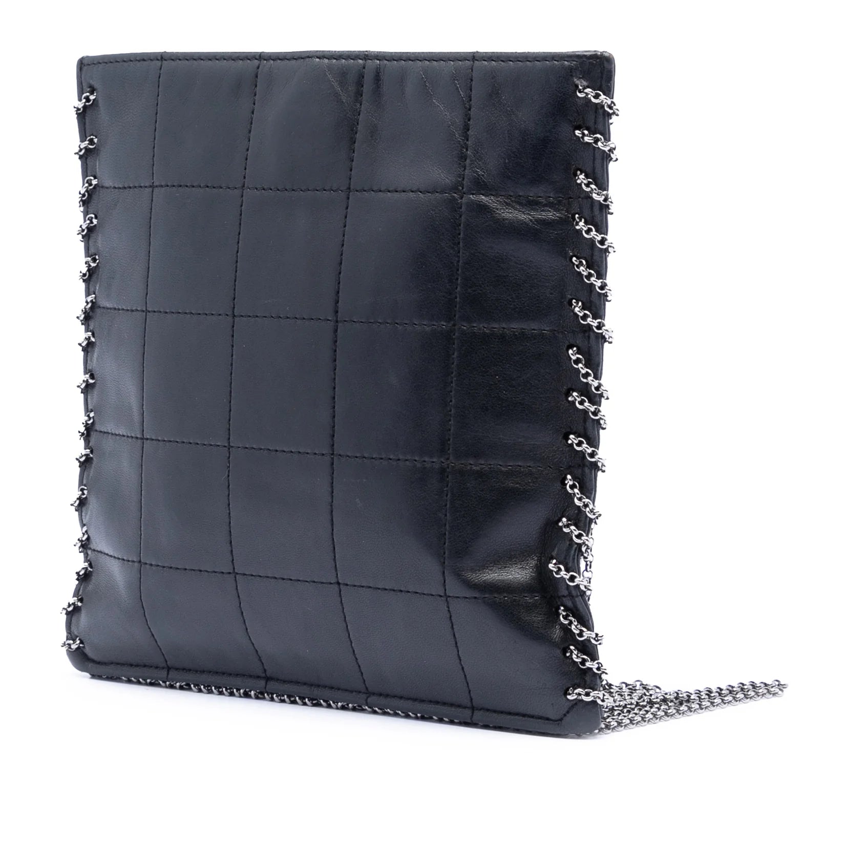 Chanel Chain Fringe Chocolate Bar Bag