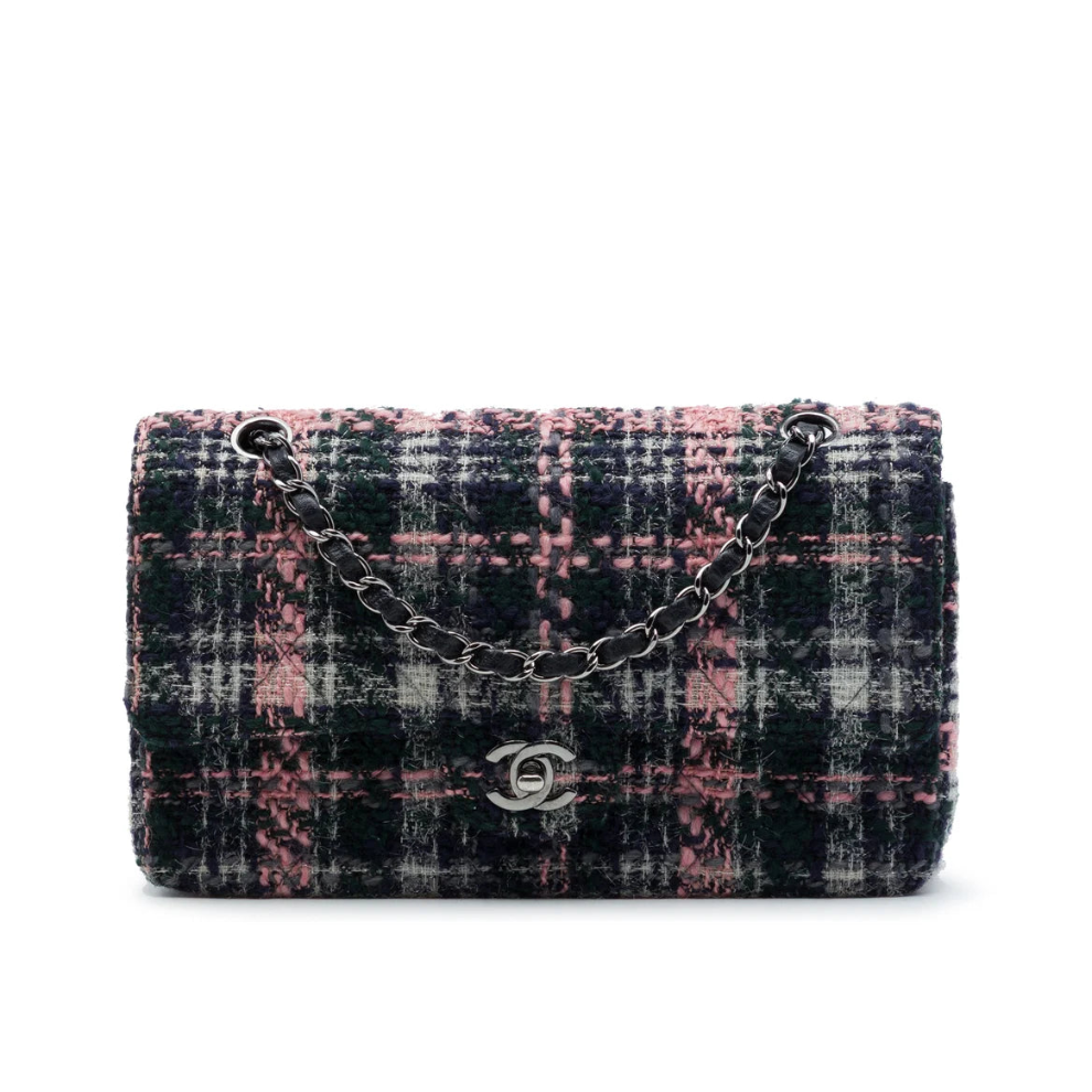 Chanel Medium Classic Tweed Double Flap Bag