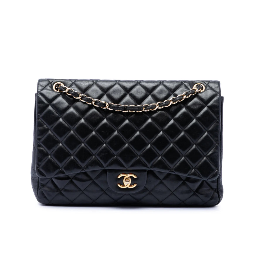 Chanel Maxi Classic Lambskin Single Flap Bag