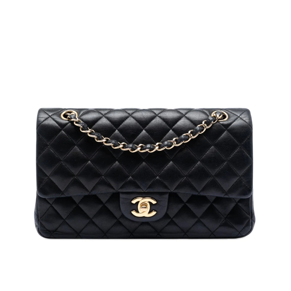 Chanel Medium Classic Lambskin Double Flap Bag