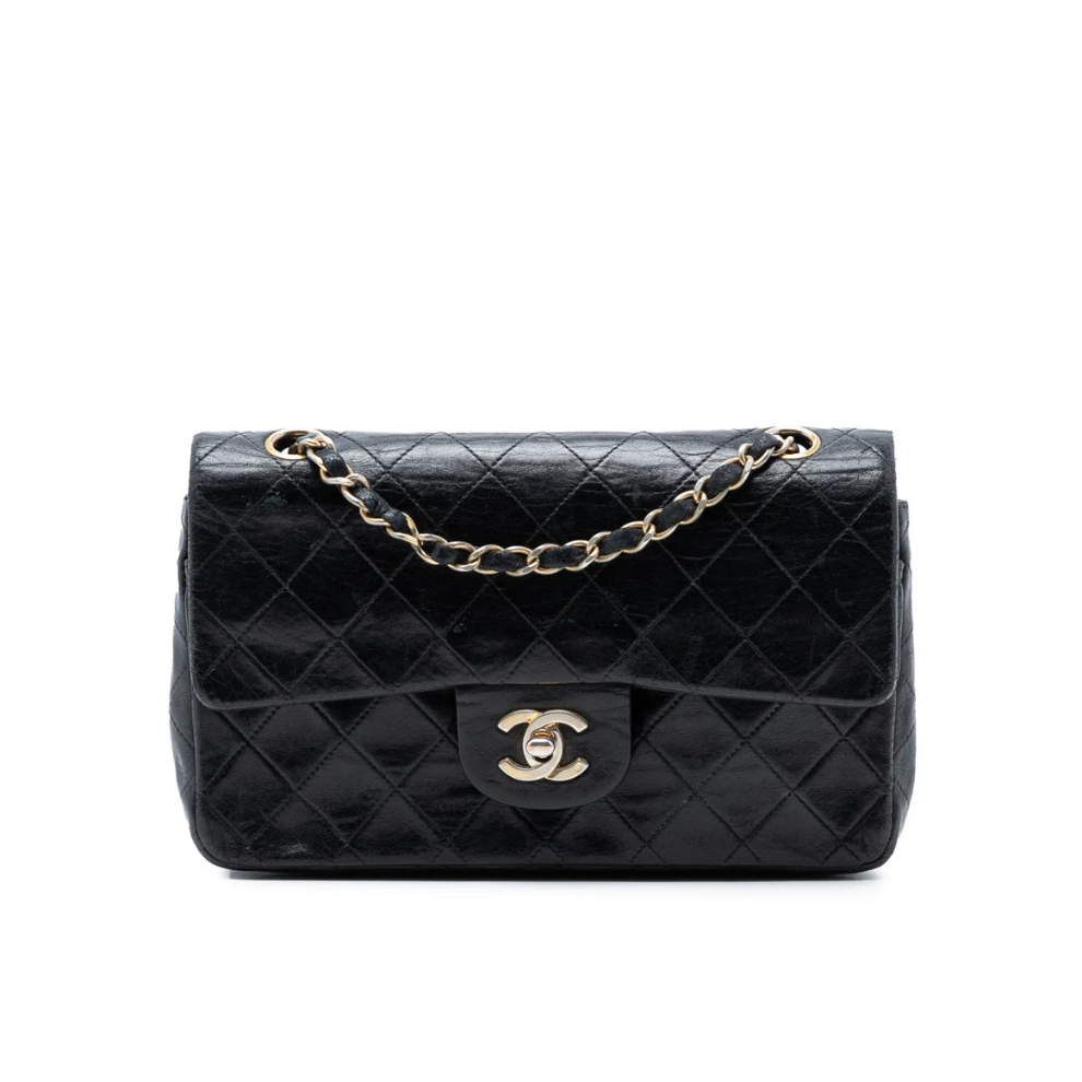 Chanel Small Classic Lambskin Double Flap Bag