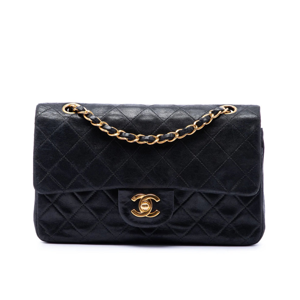 Chanel Small Classic Lambskin Double Flap Bag