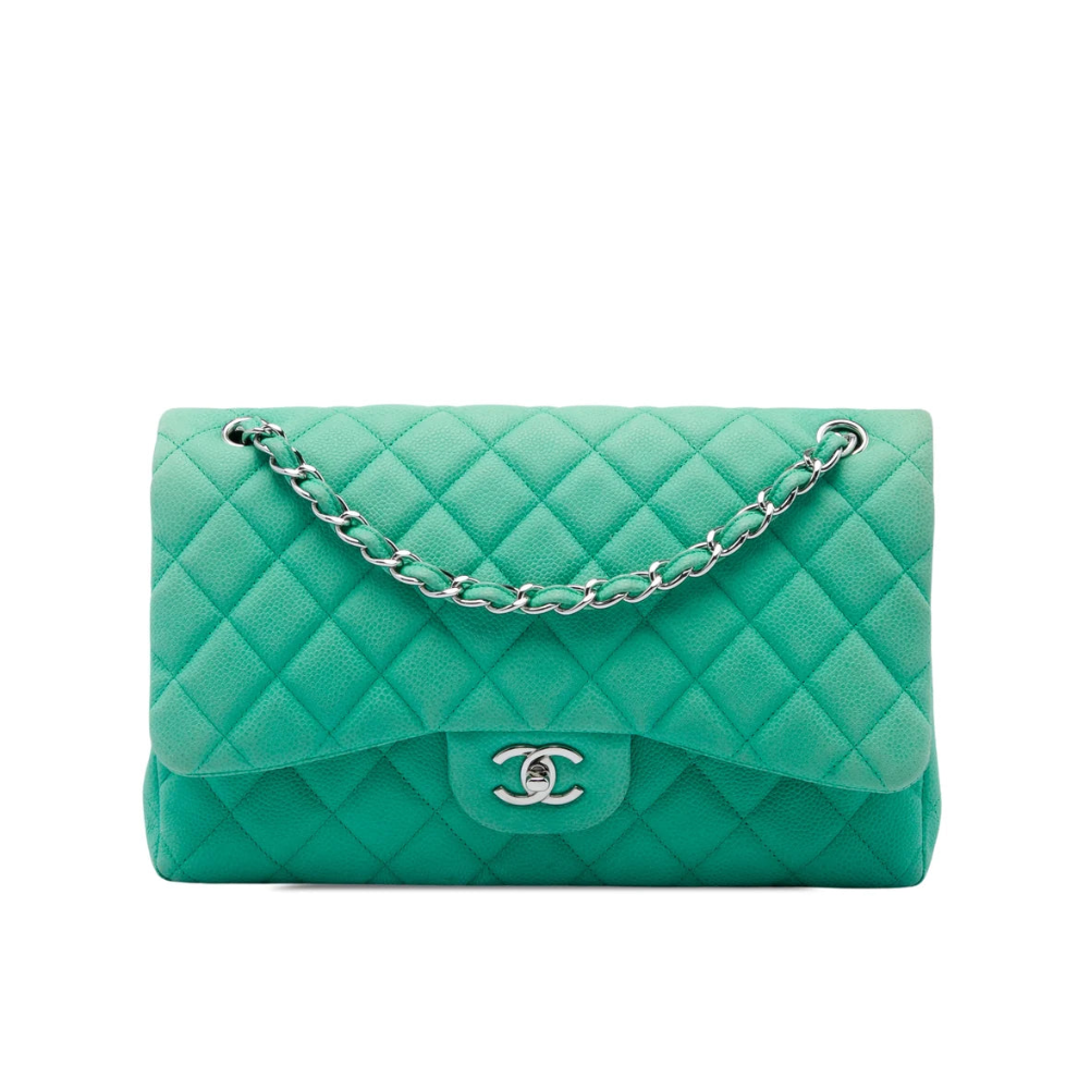 Chanel Jumbo Classic Caviar Double Flap Bag