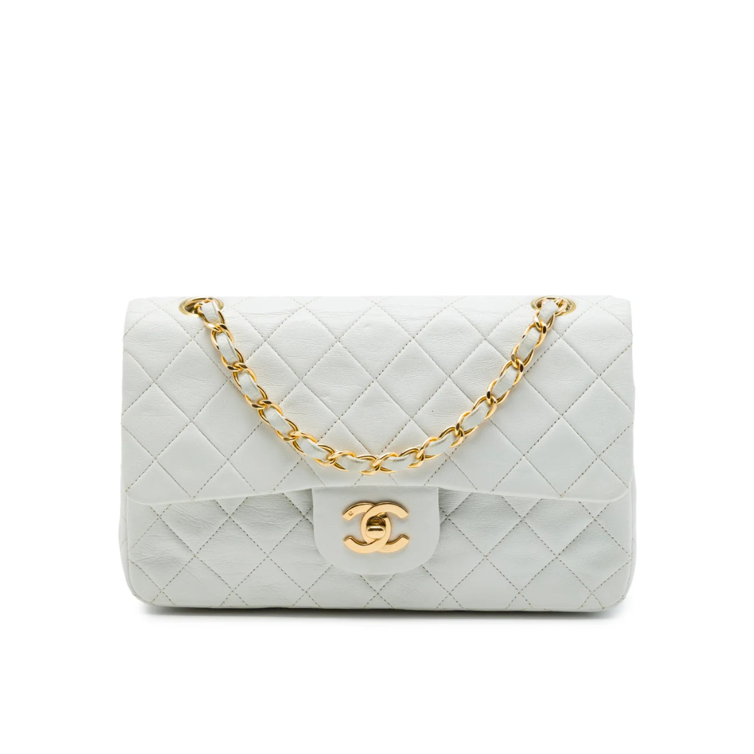 Chanel Small Classic Lambskin Double Flap Bag