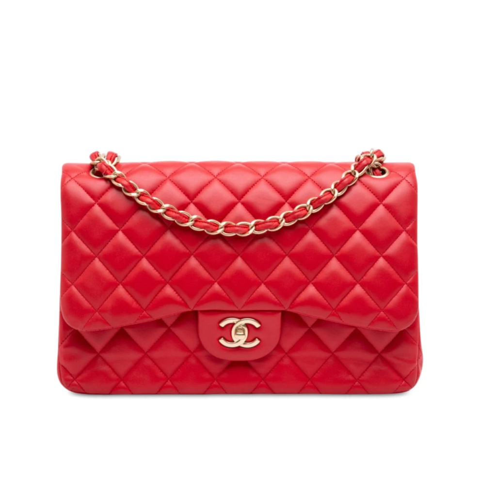 Chanel Jumbo Classic Lambskin Double Flap Bag