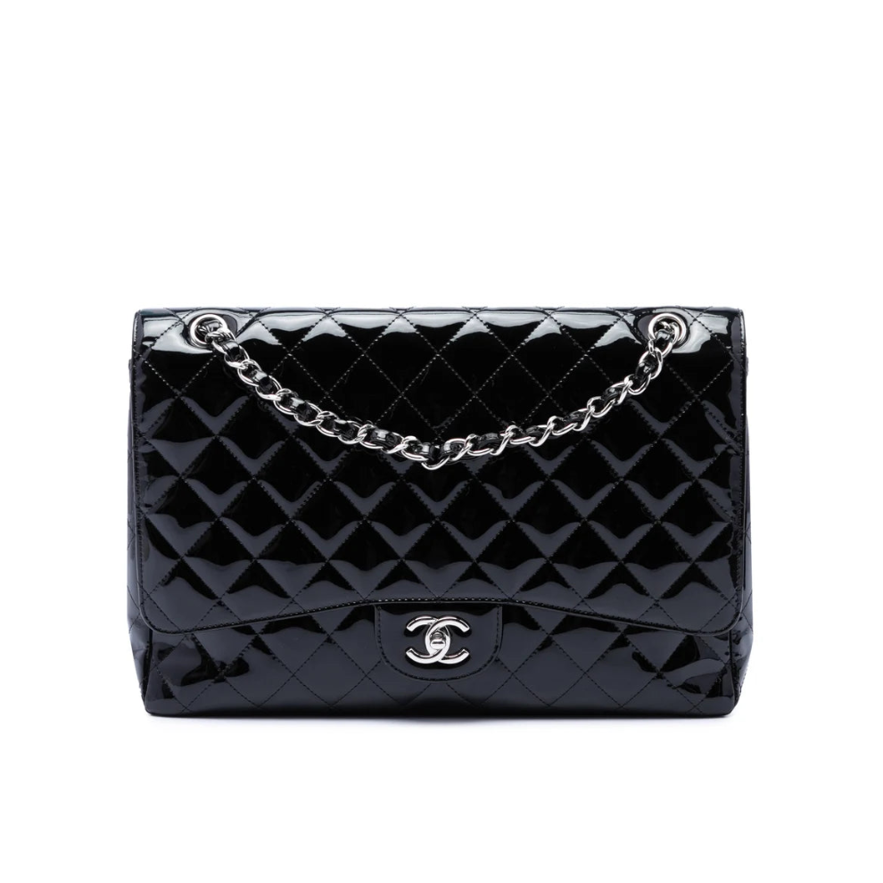 Chanel Maxi Classic Patent Single Flap Bag