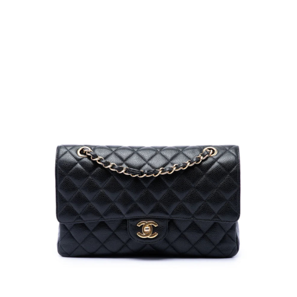 Chanel Medium Classic Caviar Double Flap Bag