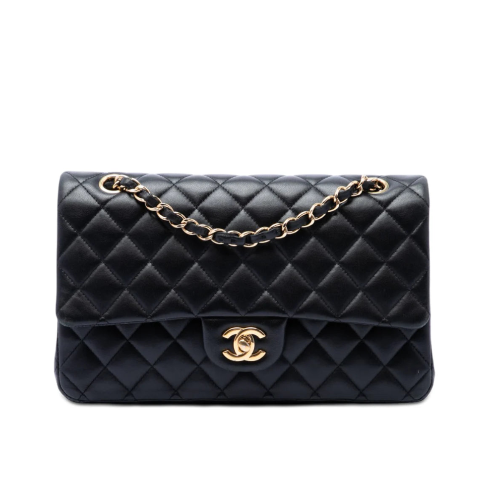 Chanel Medium Classic Lambskin Double Flap Bag