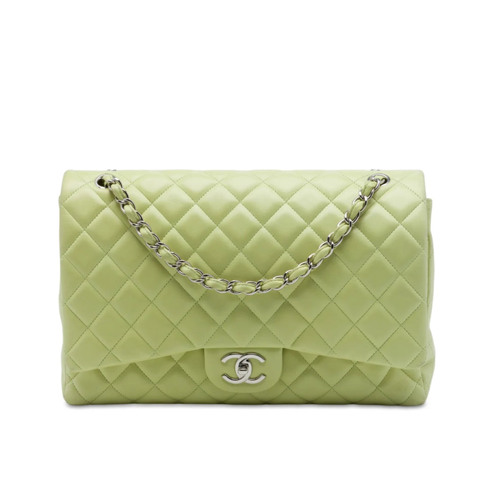 Chanel Maxi Classic Lambskin Double Flap Bag