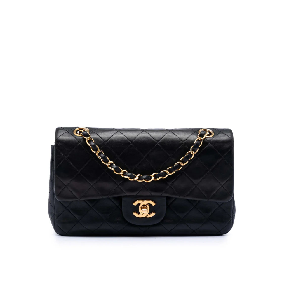 Chanel Small Classic Lambskin Double Flap Bag