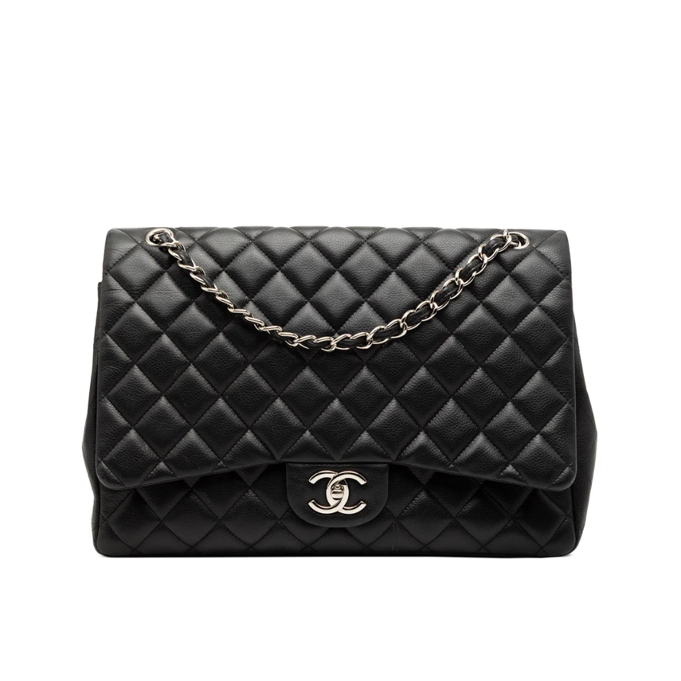 Chanel Maxi Classic Caviar Double Flap Bag