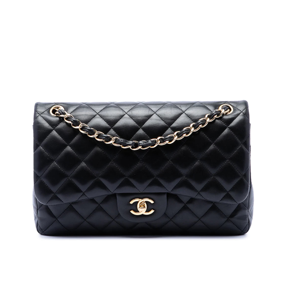 Chanel Jumbo Classic Lambskin Double Flap Bag
