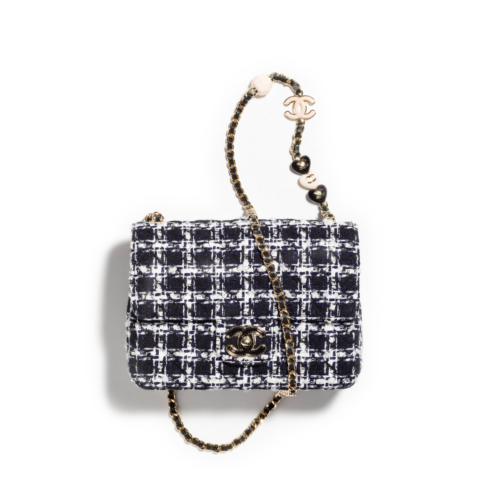 Chanel Mini Flap Bag Tweed SS23