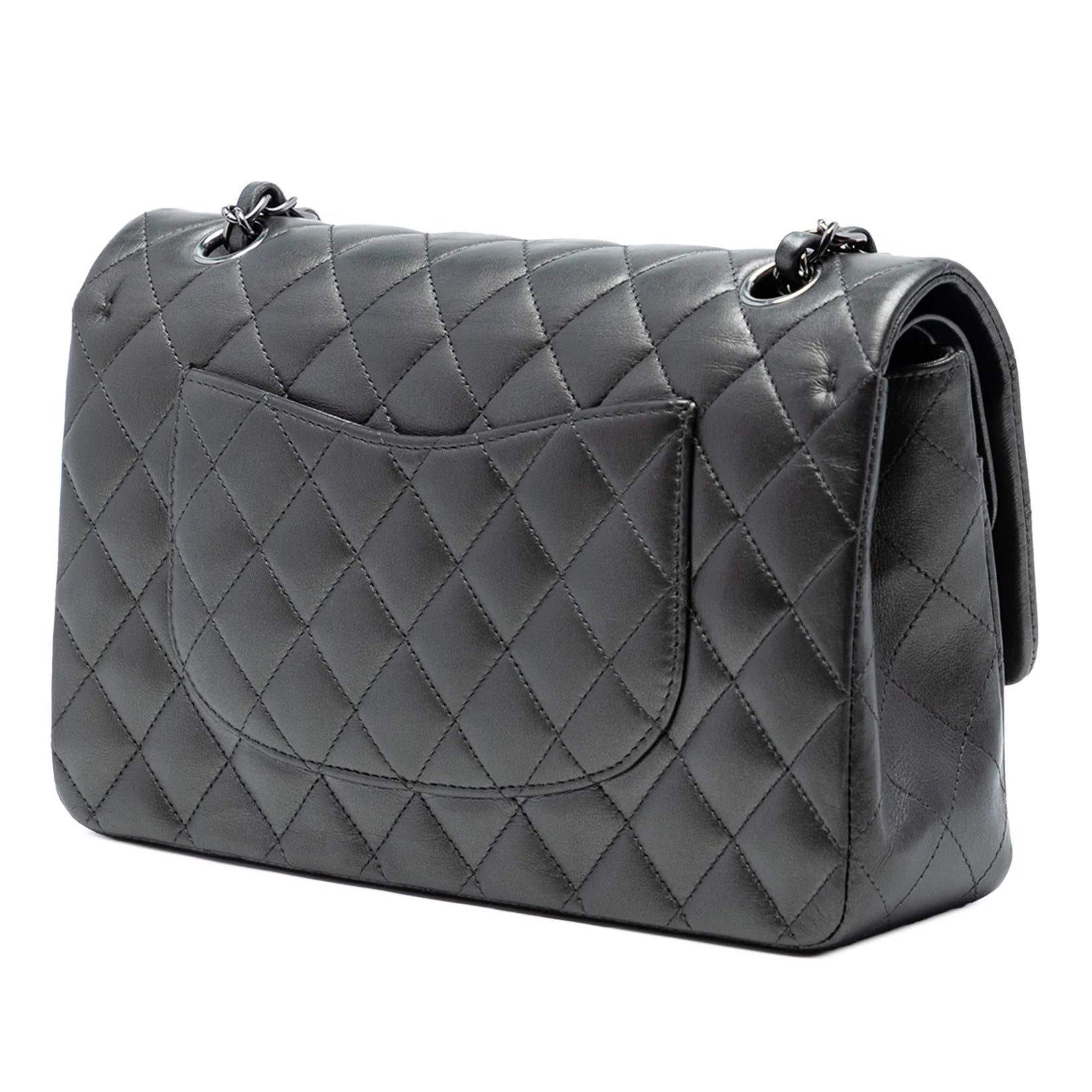 Chanel Medium So Black Double Flap Bag