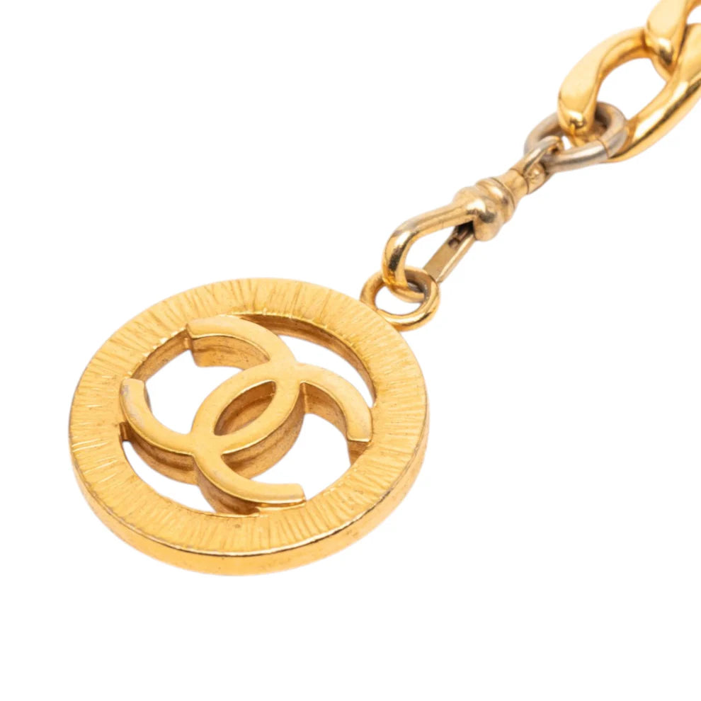 Chanel CC Gold Plated Chain Link Station Belt