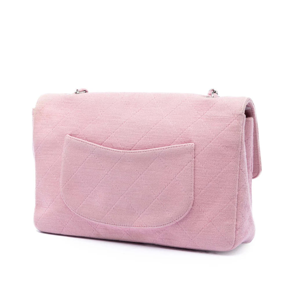 Chanel Medium Classic Jersey Single Flap Bag