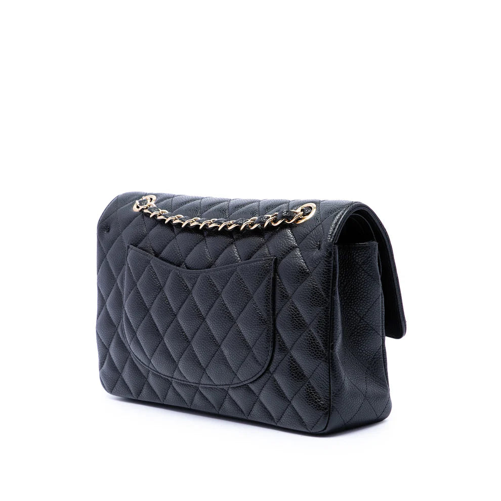 Chanel Medium Classic Caviar Double Flap Bag