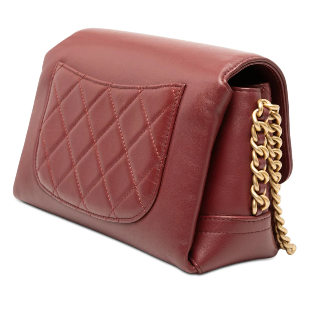 Chanel CC Quilted Lambskin Flap Bag
