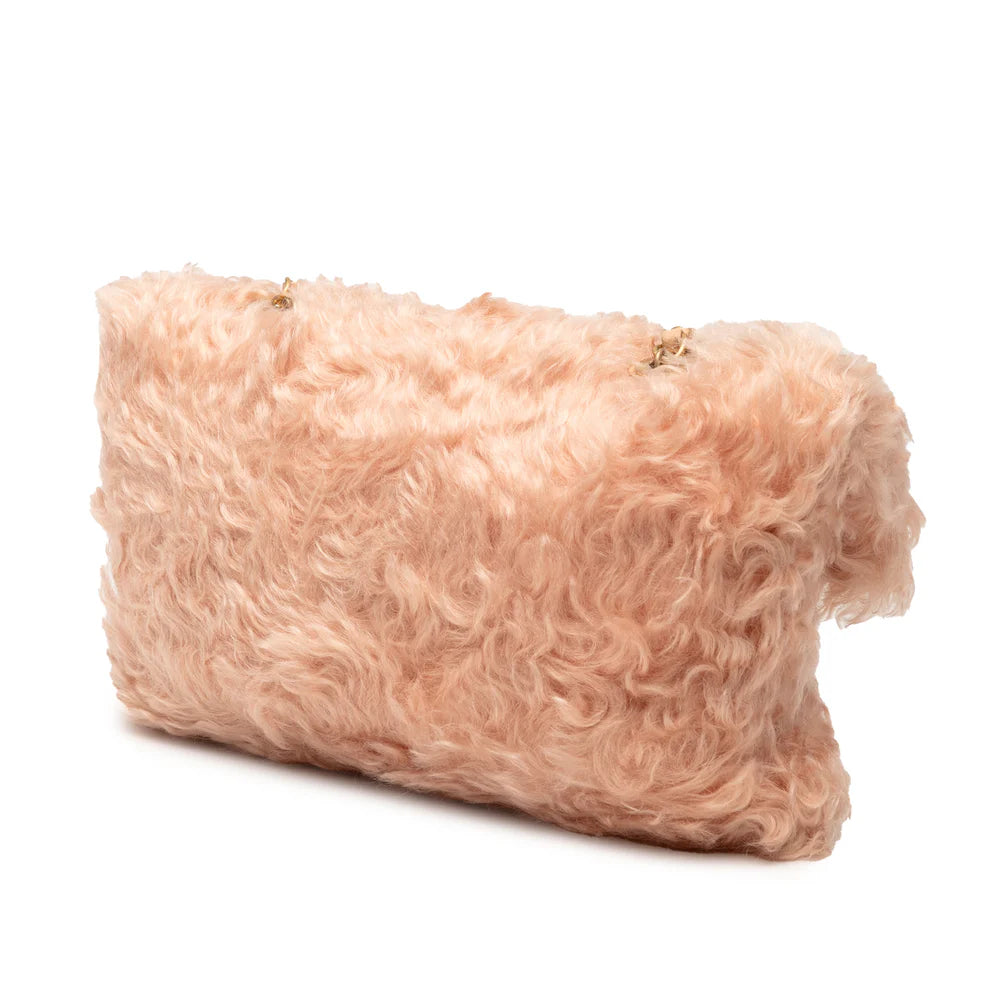 Chanel CC Fantasy Fur Clutch with Chain Bag