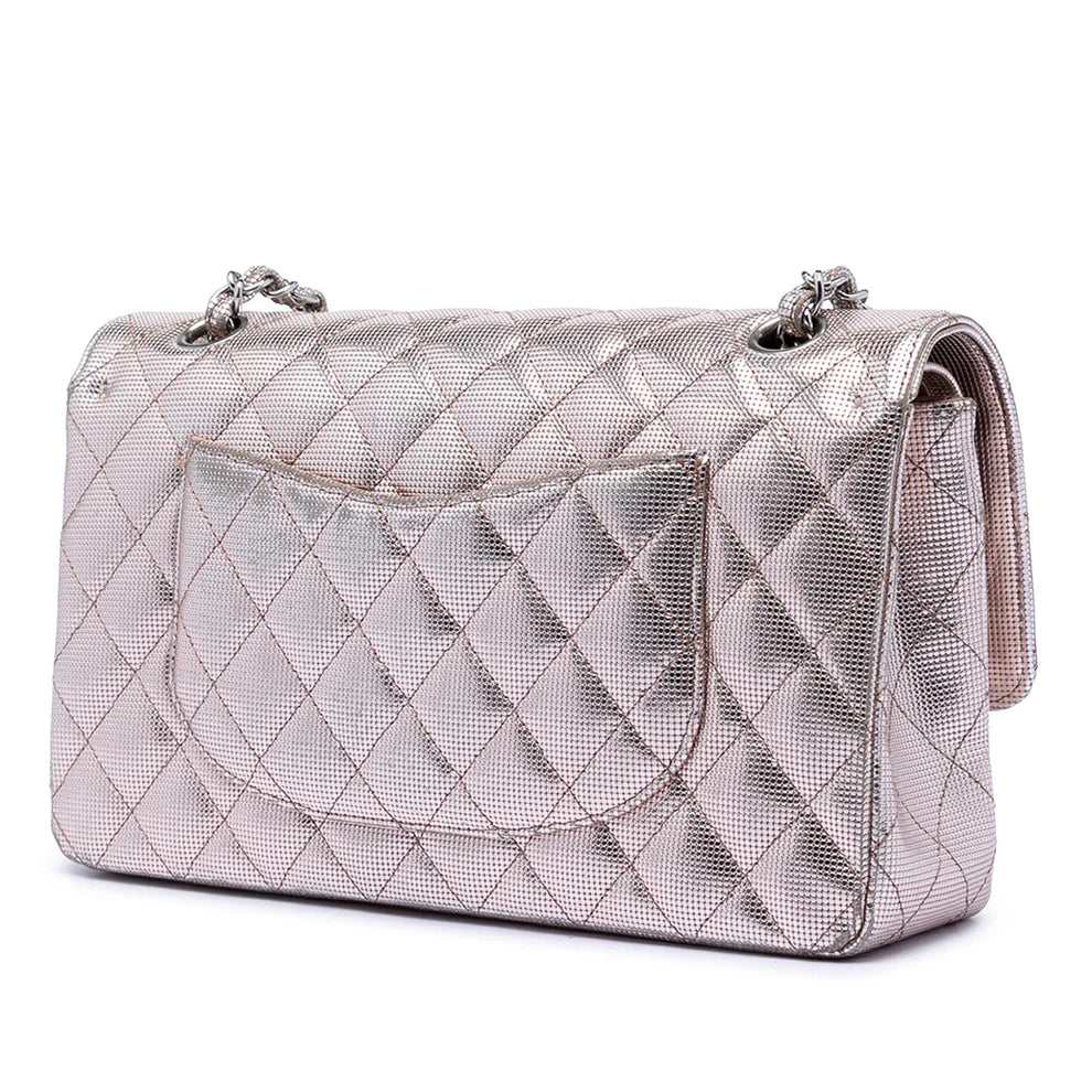 Chanel Medium Classic Calfskin Pixel Effect Double Flap Bag