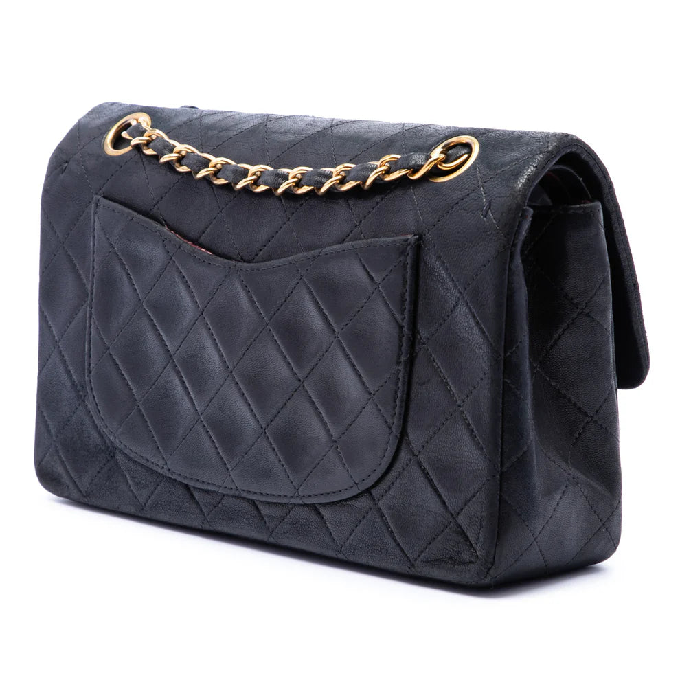 Chanel Small Classic Lambskin Double Flap Bag