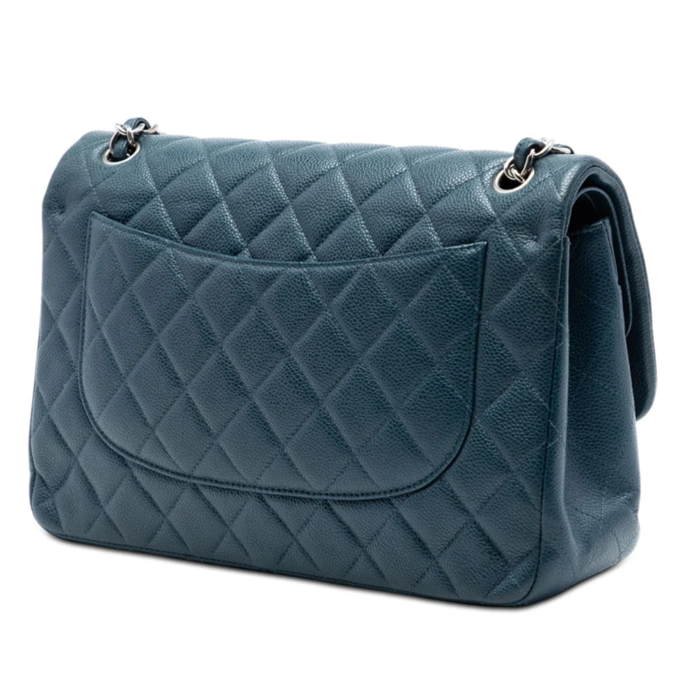 Chanel Jumbo Classic Caviar Double Flap Bag
